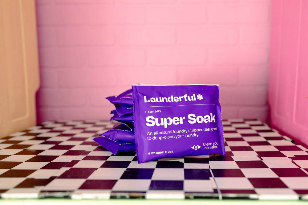 SuperSoak Deep Clean Stain Fighting Laundry Pre-Soaking Solution –  Launderful